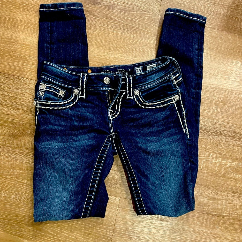 Miss me size 24 skinny jeans